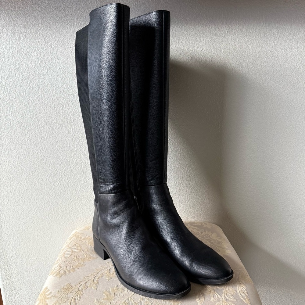 Black Knee-High Women's Boots - Kenneth Cole Levon Boot